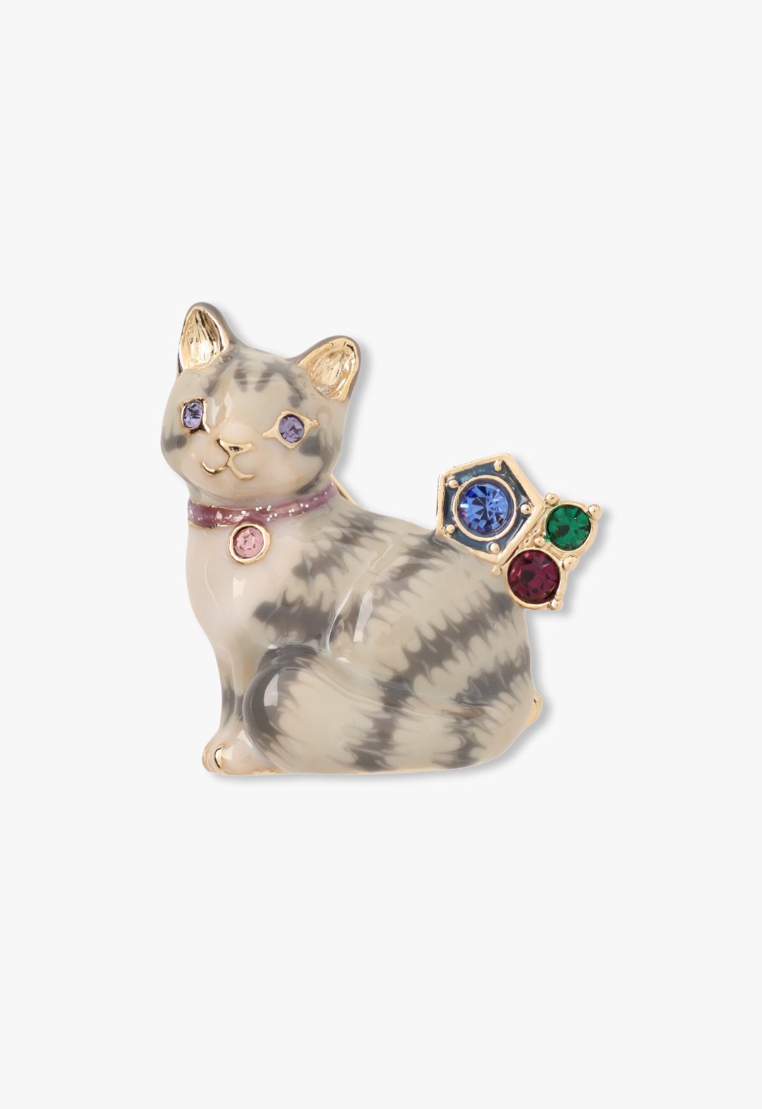 ANNA SUI アナスイ　首飾りの猫のブローチ（オッドアイ） ANNA SUI】人気の猫モチーフの新作アクセサリー発売 | 株式会社