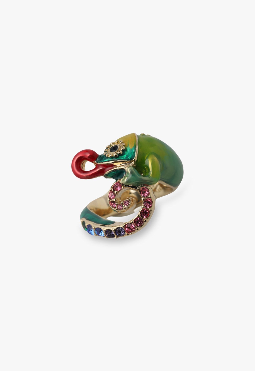 ANNA SUI】「カメレオン」「オウム」モチーフの新作アクセサリー