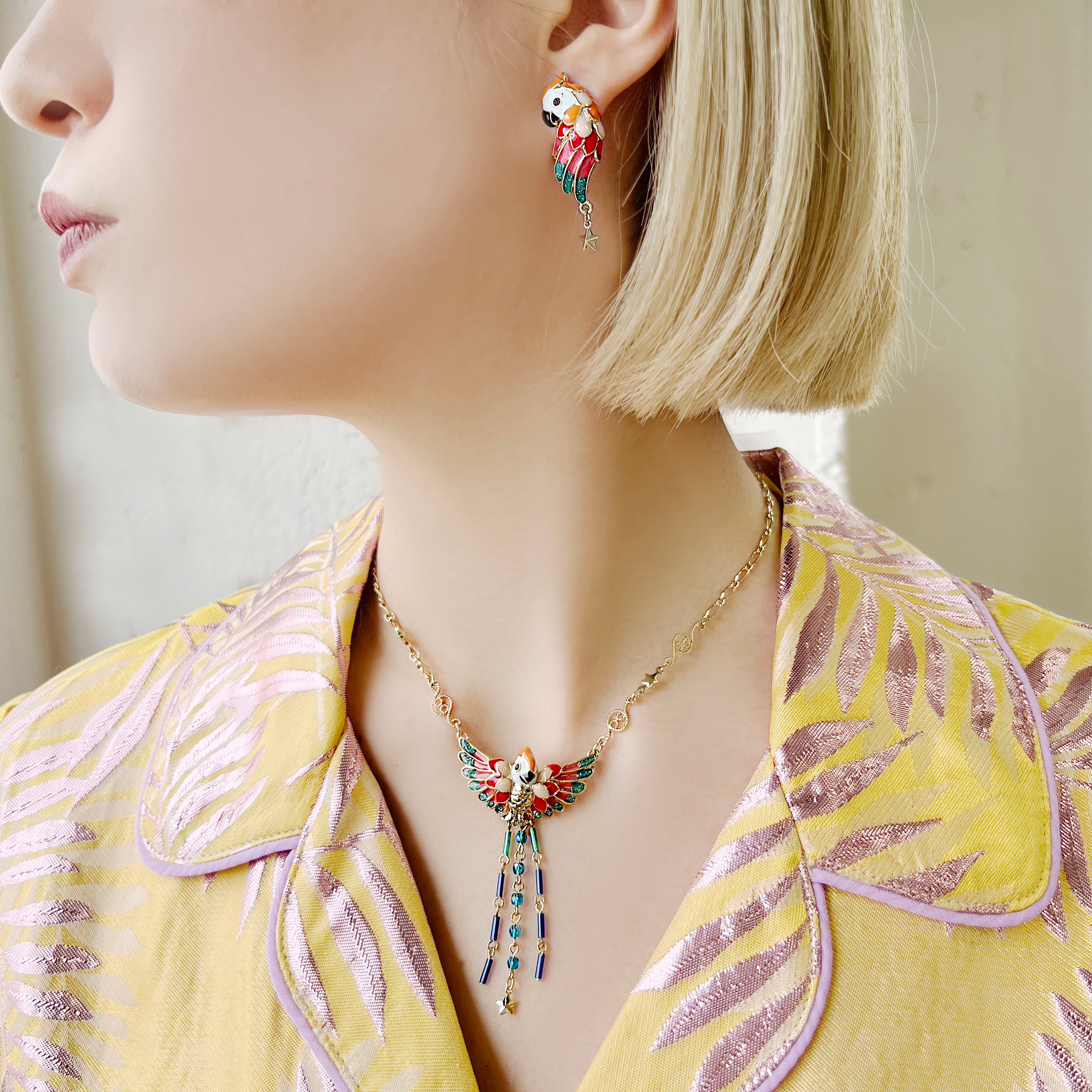 【ANNA SUI】カメレオンモチーフ イヤーカフ ANNA SUI（アナスイ）の「カメレオンモチーフ イヤーカフ