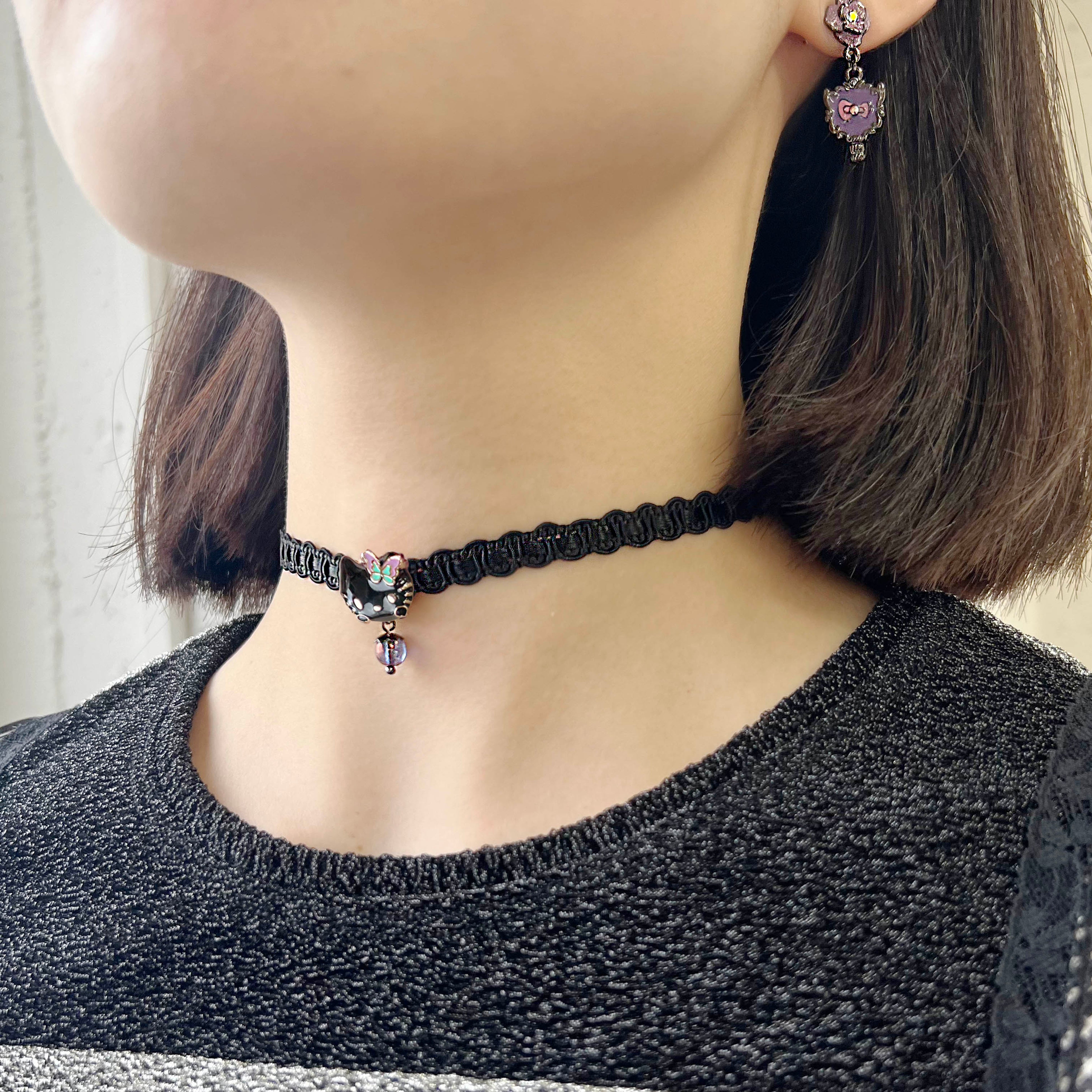 【ANNA SUI】即対応 ANNA SUIxHELLO KITTY イヤリング ANNA SUIxHELLO KITTY イヤリング