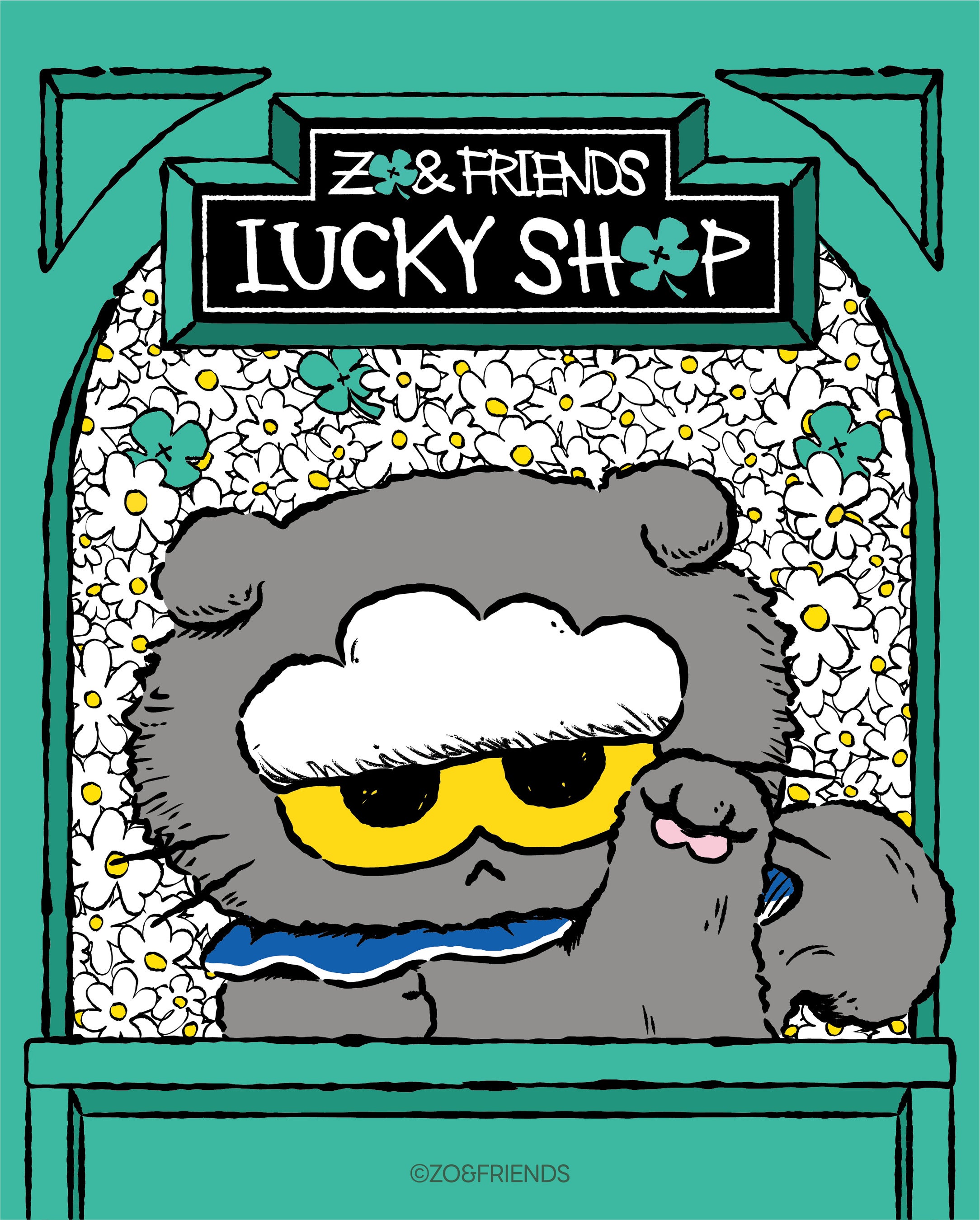 IPX(LINE FRIENDS本社名)とG-DRAGONが一緒に作ったキャラクター「ZO&FRIENDS(ジョアンフレンズ)」のポップアップ第3弾『ZO&FRIENDS LUCKY SHOP』を開催