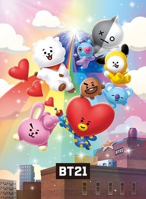 LINE FRIENDSの人気キャラクター「BT21」、誕生5周年を記念し