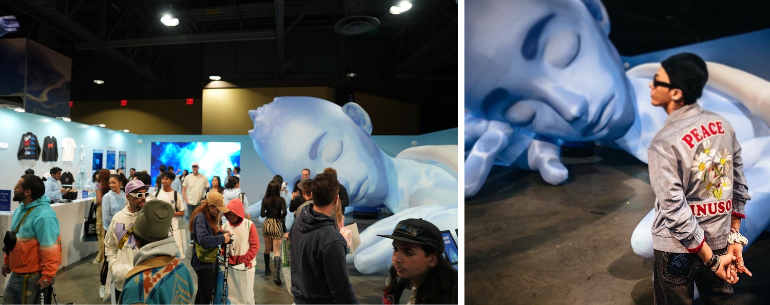 写真 コンプレックスコンで WADEのブースを訪れたG-DRAGON @worldwide.wade