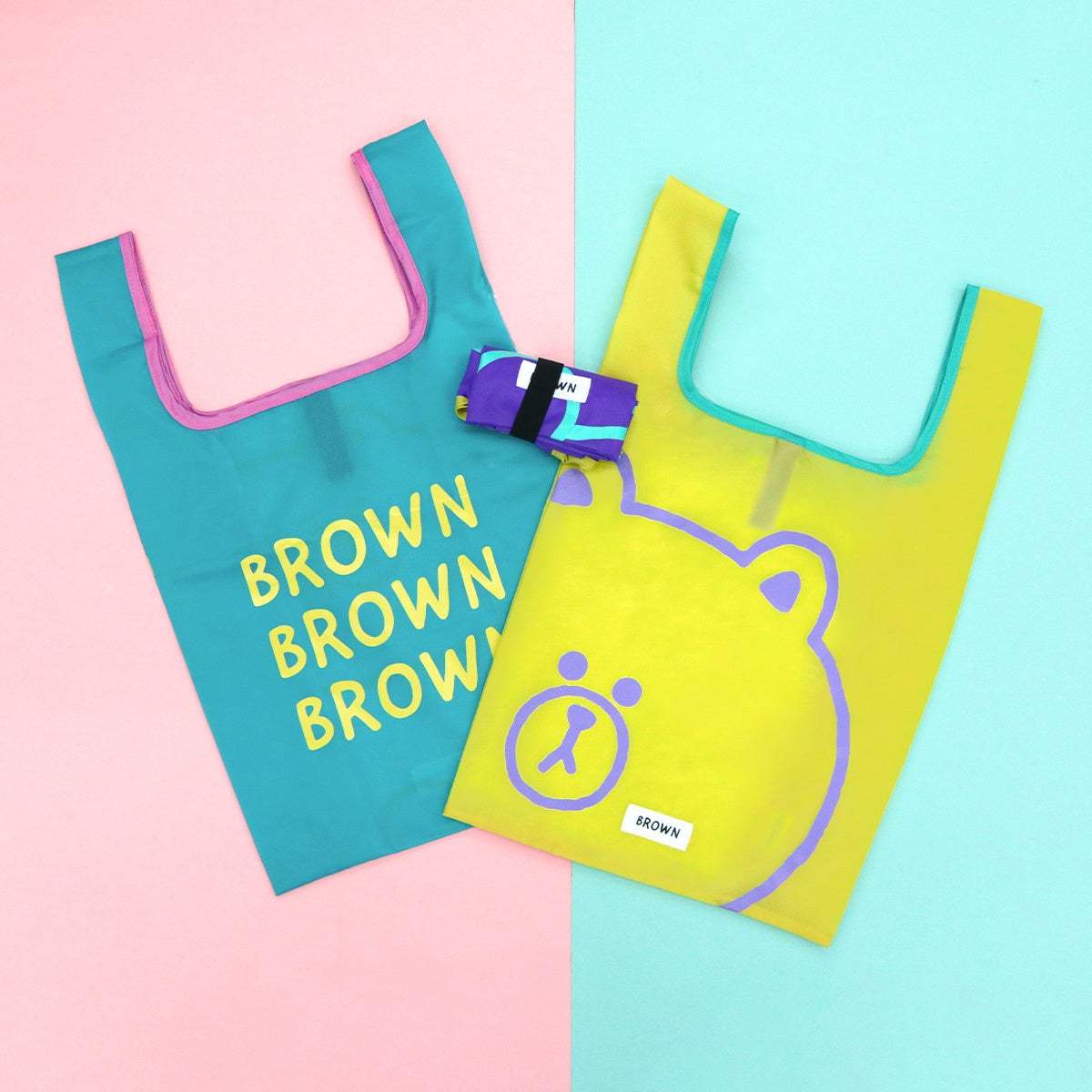 ラインアートエコバッグ