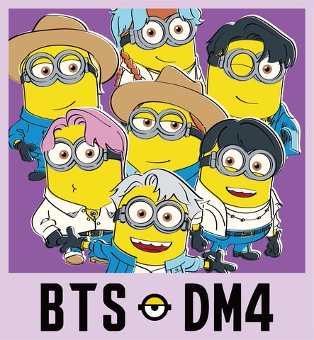 BTS X DM4(『怪盗グルーのミニオン超変身』)」のPOPUPを開催 BTS X DM4(『怪盗グルーのミニオン超変身』)」のPOPUPを開催