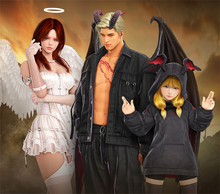 黒い砂漠 新衣装「天使と悪魔」！ハロウィンイベントも開催