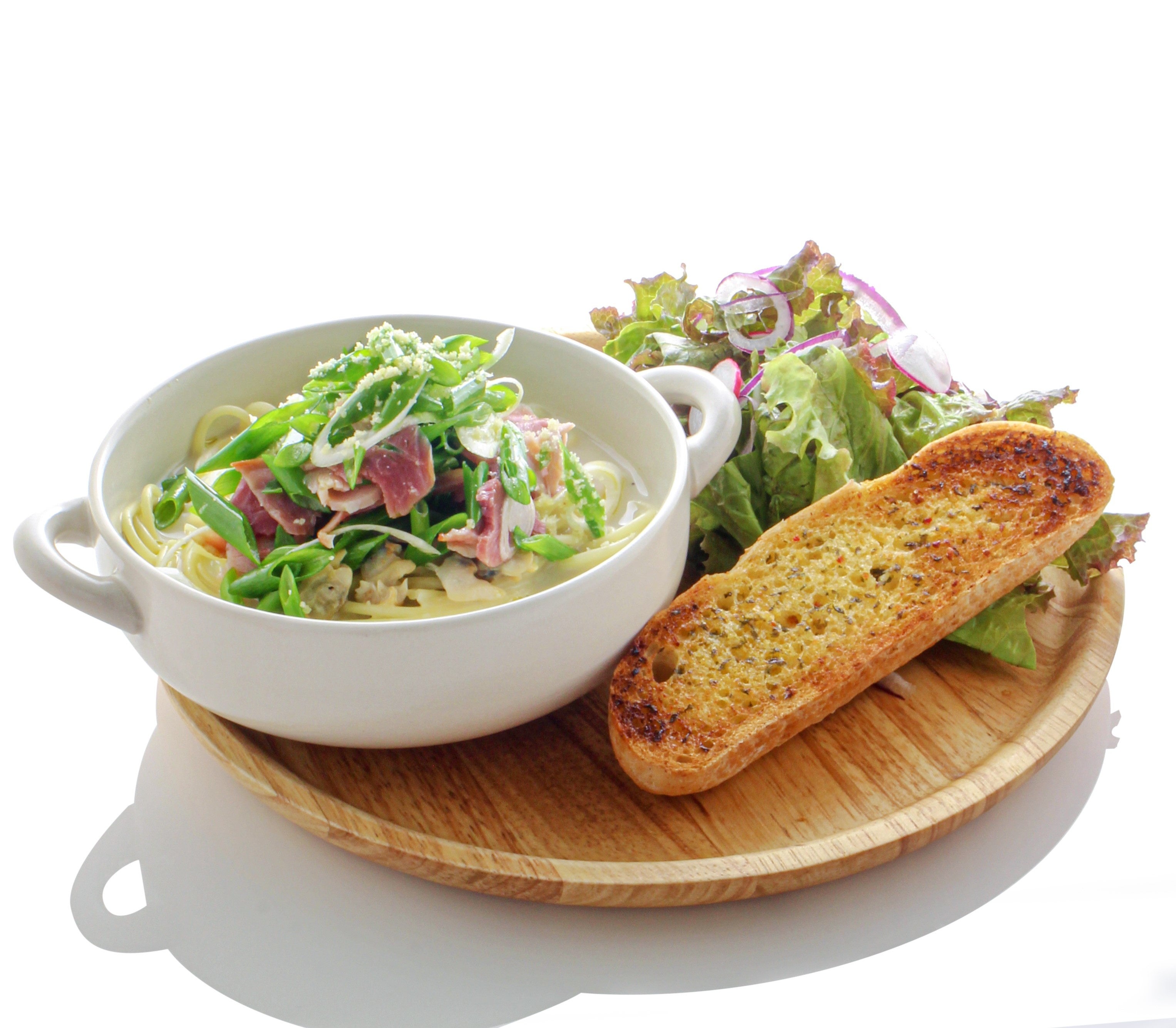 深谷ねぎのスープパスタ　1,350円