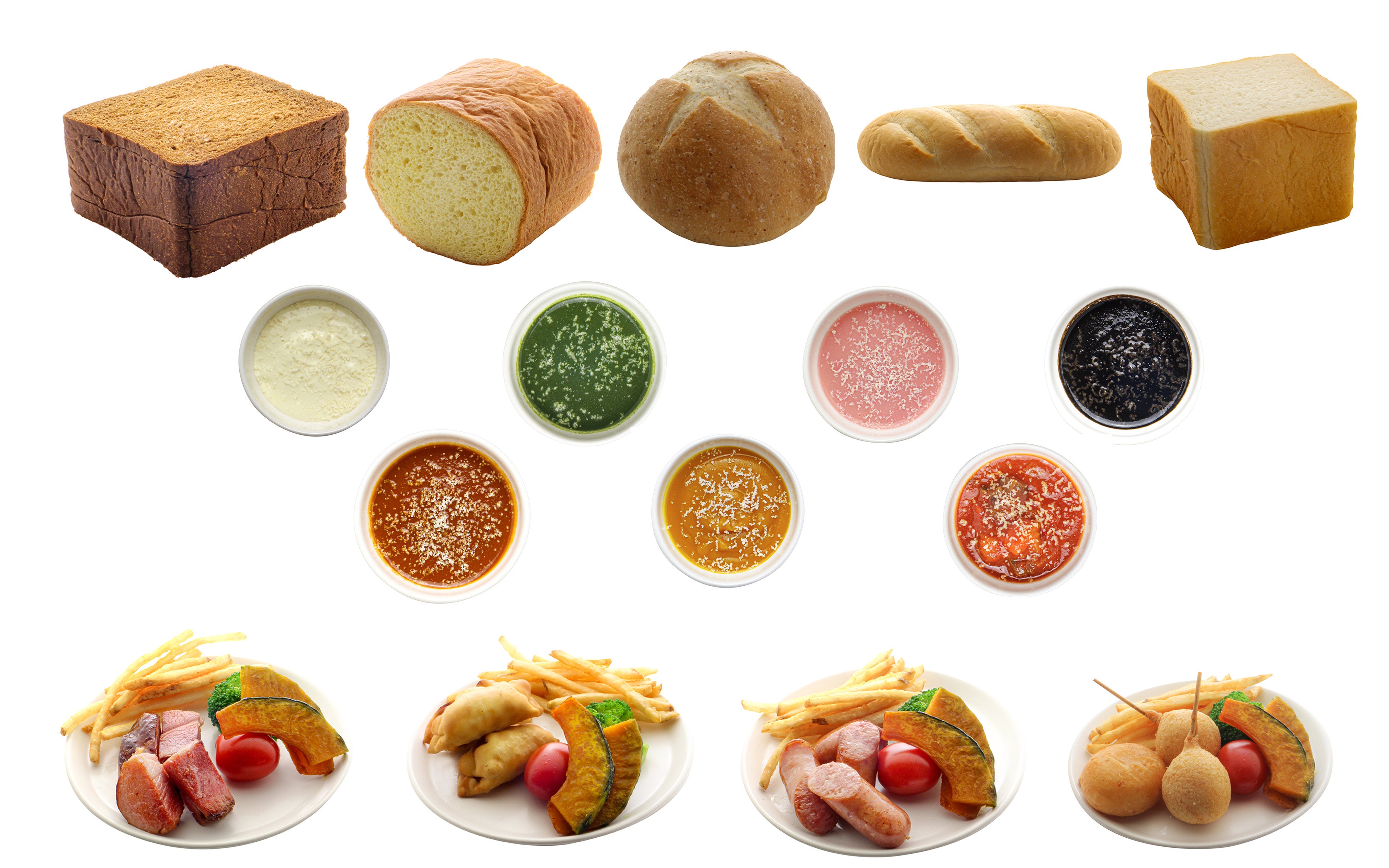 選べる！チーズパンデュ　組み合わせ一覧