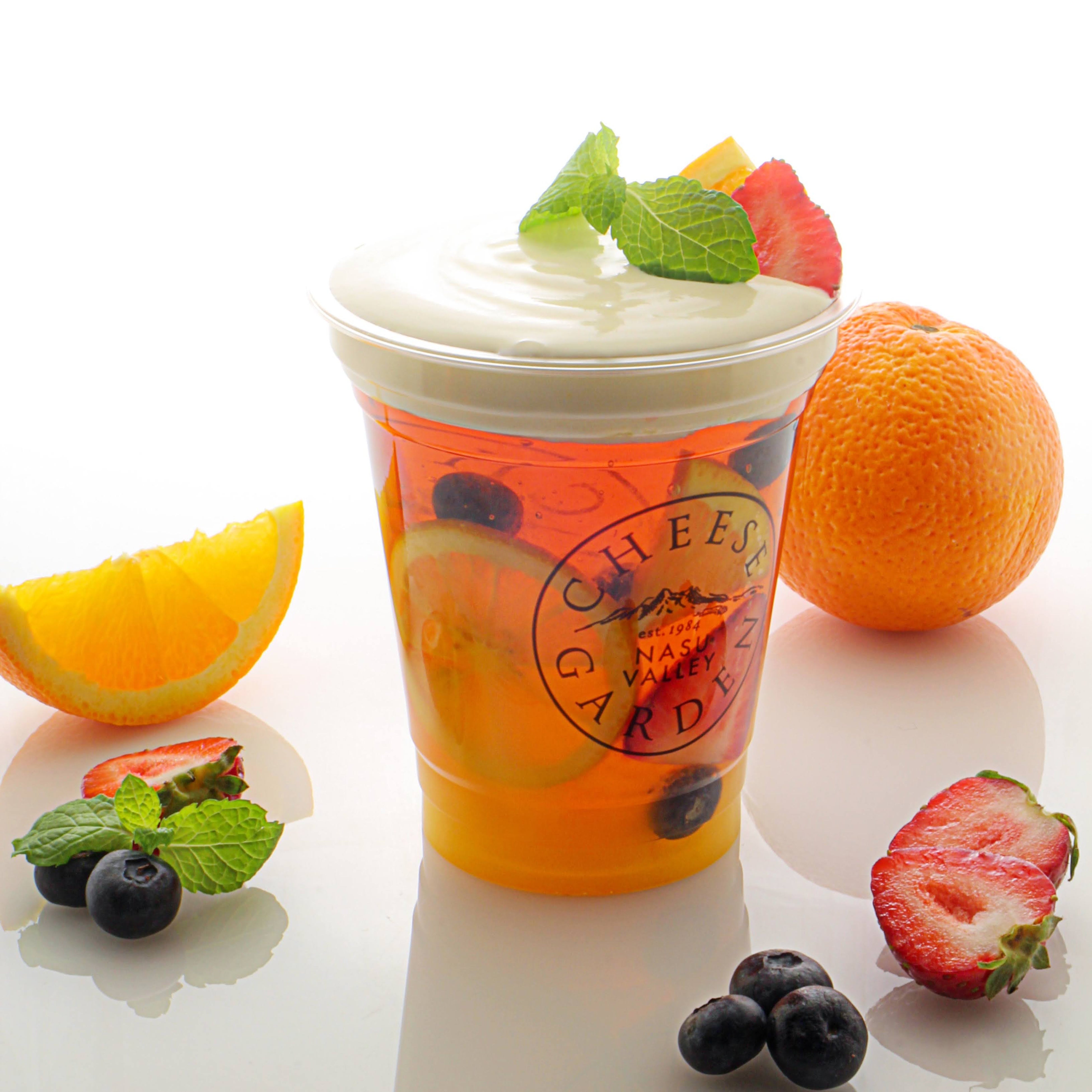 チーズonフルーツティー