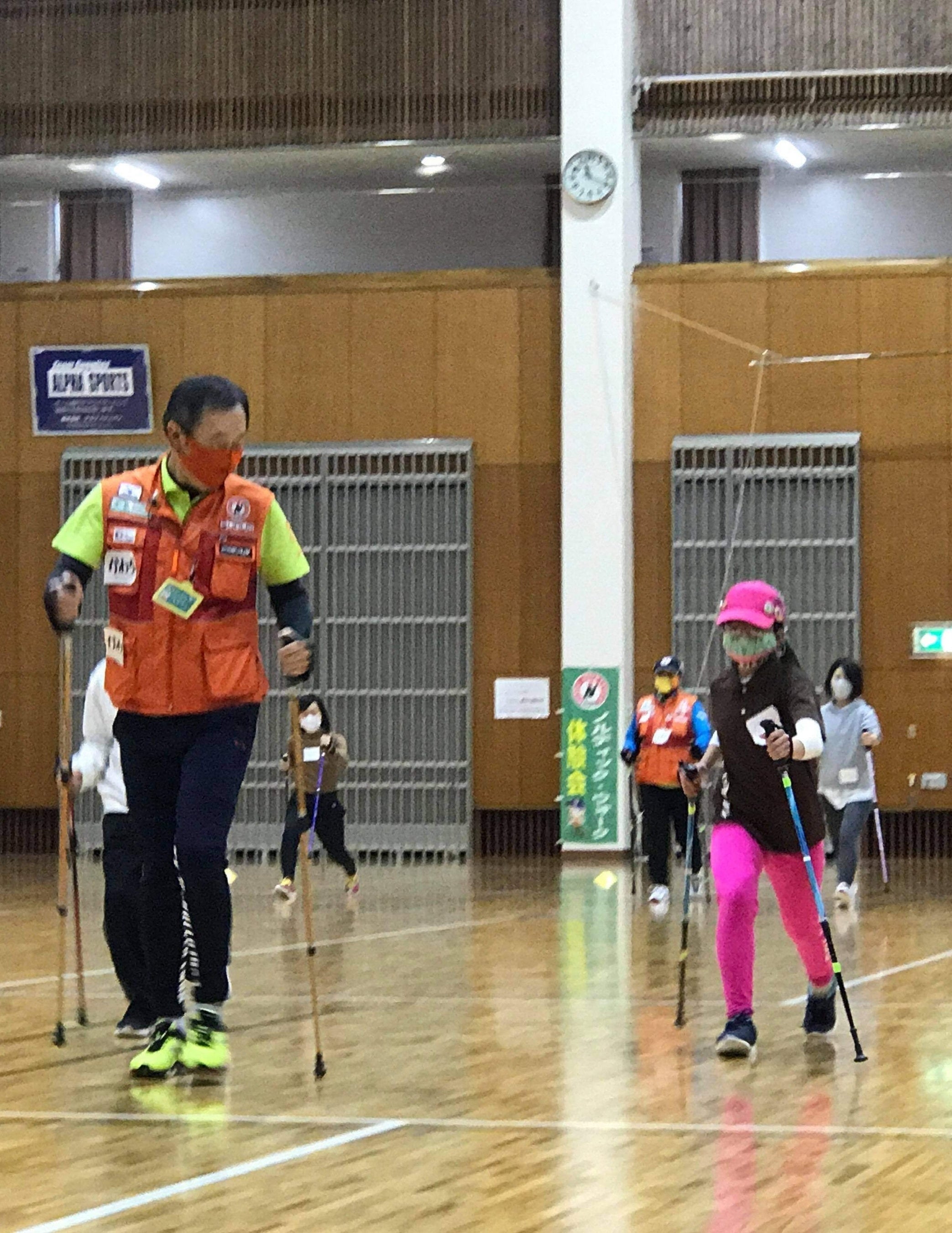 ノルディック・ウォーク体験