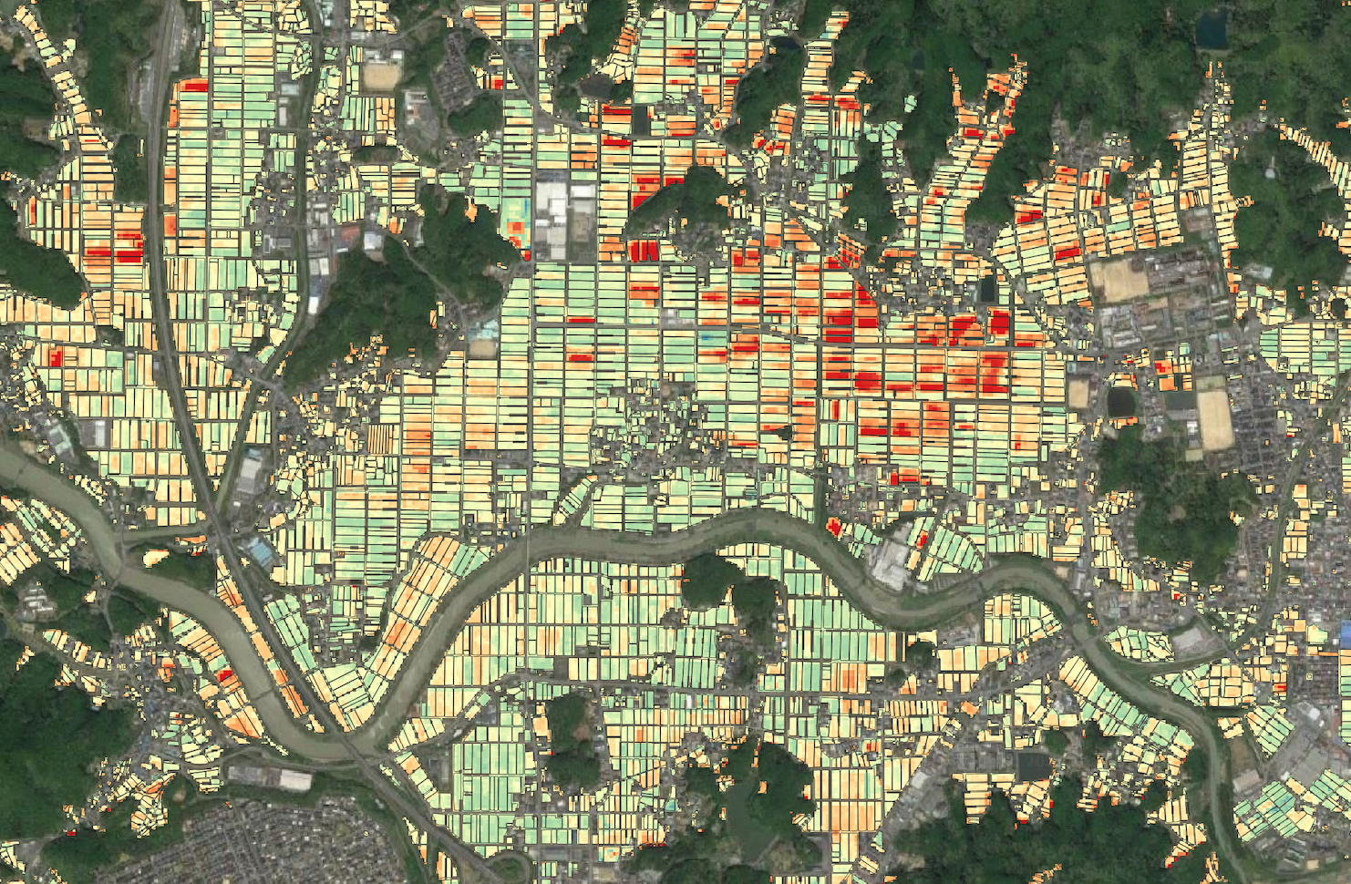 Soil analysis from Satellite