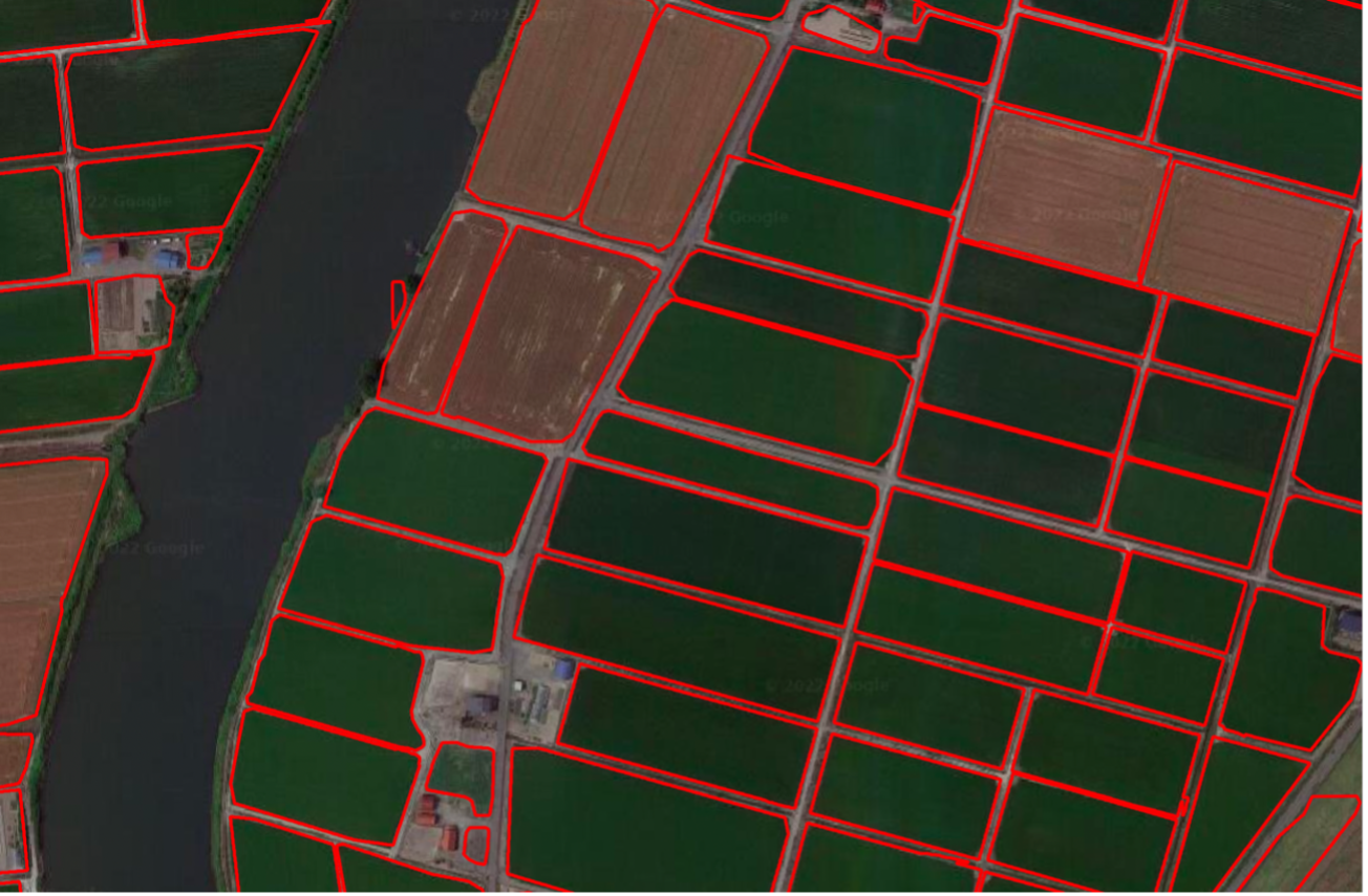 Farmland GRID using Satellite data & AI technology