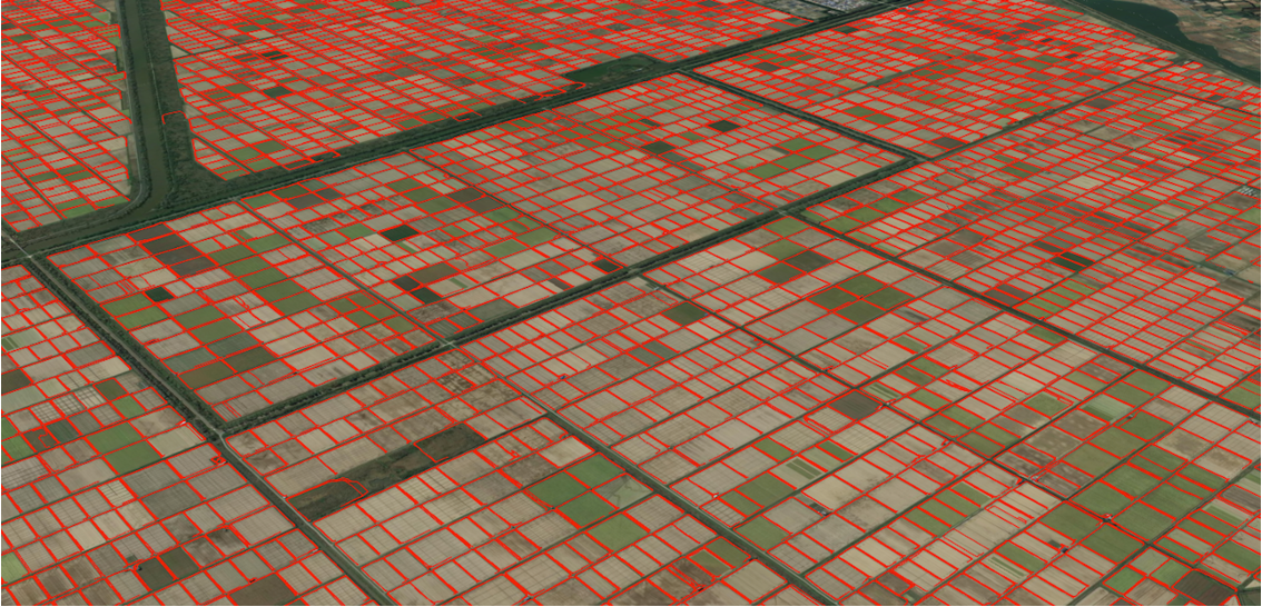 スマート農業の基盤情報となる農地区画を自動で形成する「AIポリゴン」