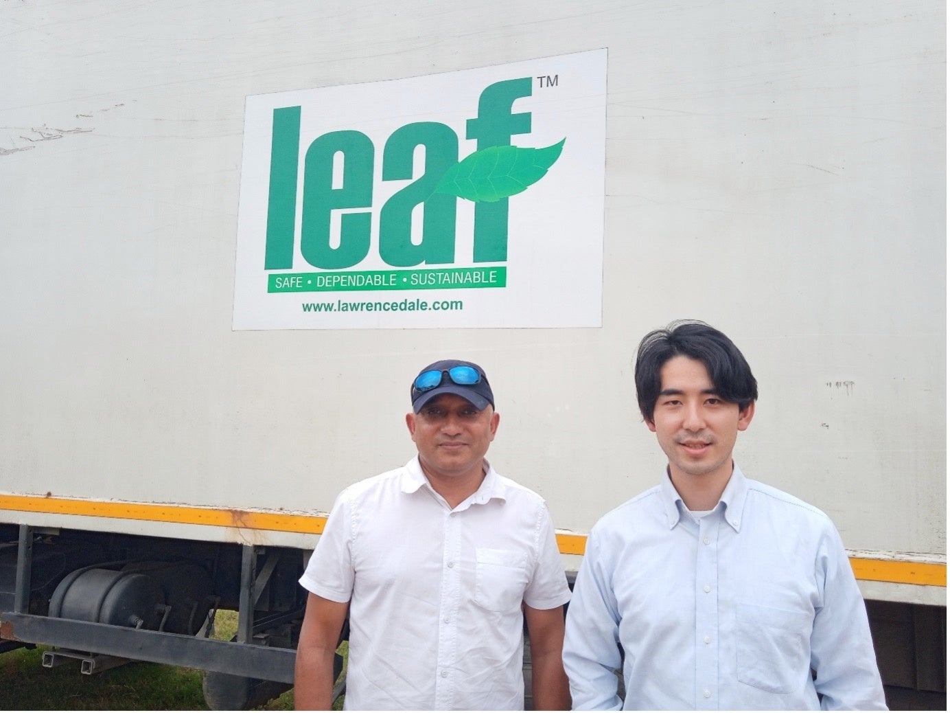 サグリ社 代表取締役CEO 坪井 俊輔及び LEAF社 Founder&CEO Palat Vijayaraghavan