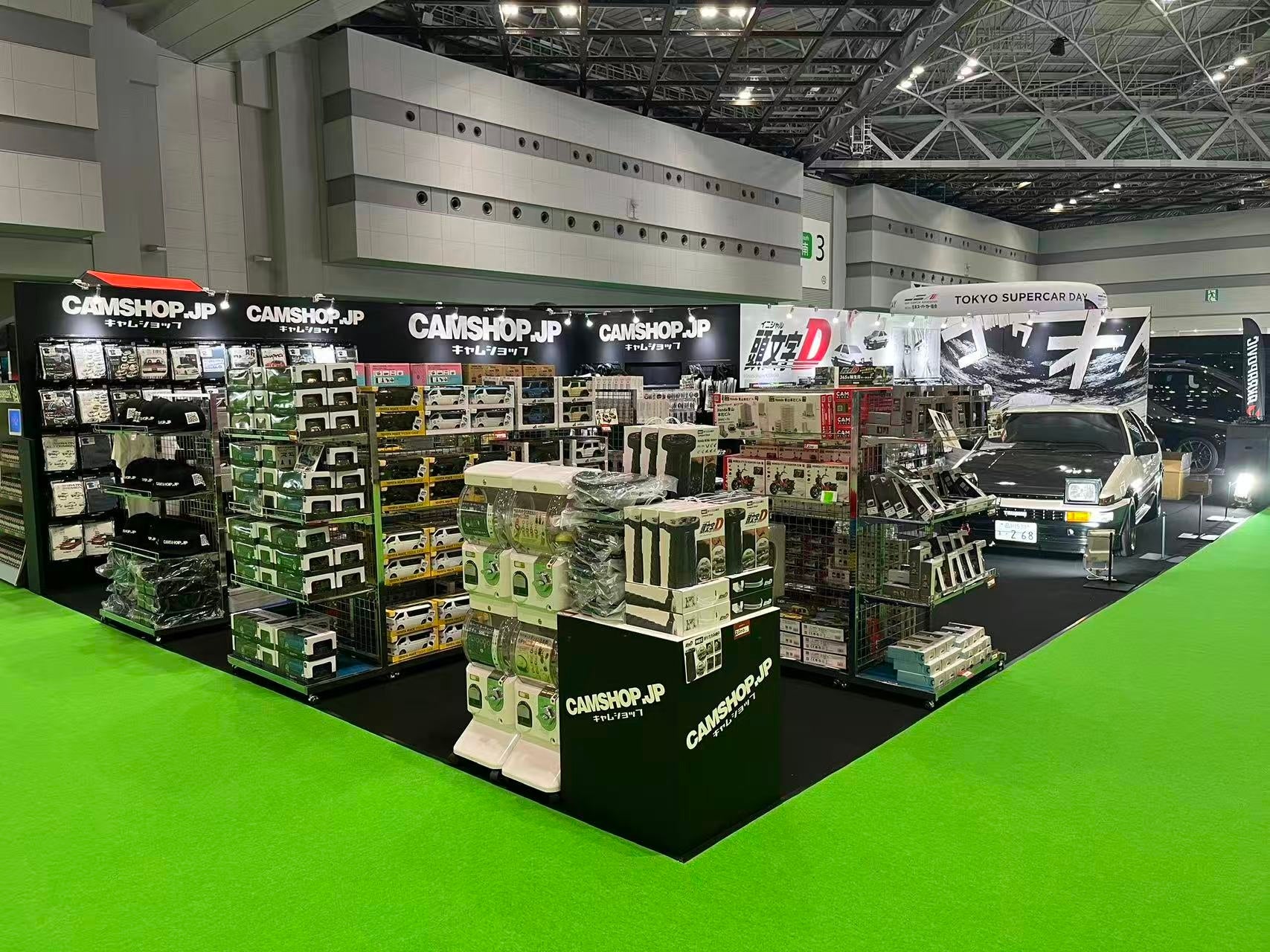 頭文字D』の世界観が楽しめるブースが「JAPAN Mobility Show」に登場