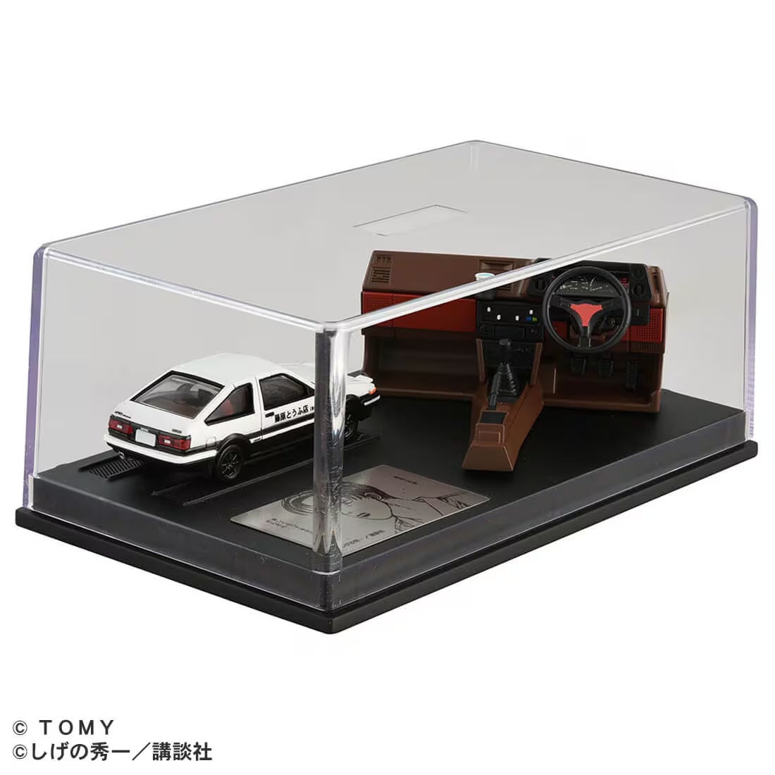 頭文字D』 AE86 トレノ (藤原拓海) とダッシュボード&専用クリア 頭文字D』 AE86 トレノ (藤原拓海) とダッシュボード&専用クリア