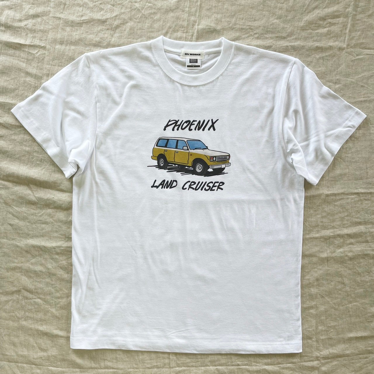 トヨタランドクルーザーのプリントTシャツが登場 | 株式会社
