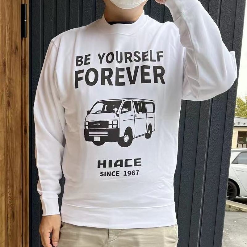 初登場】まさかのハイエース！トヨタ ハイエースがスウェットに