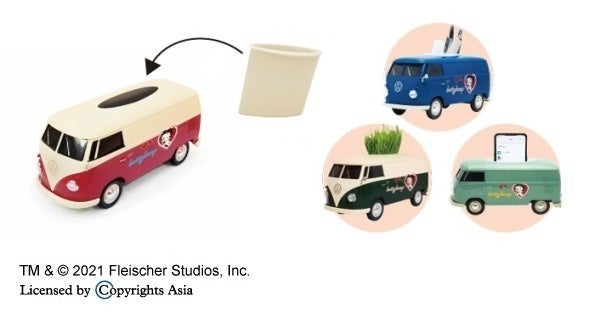 新商品！BETTYのバス型ティッシュケース発売 | 株式会社フェイス
