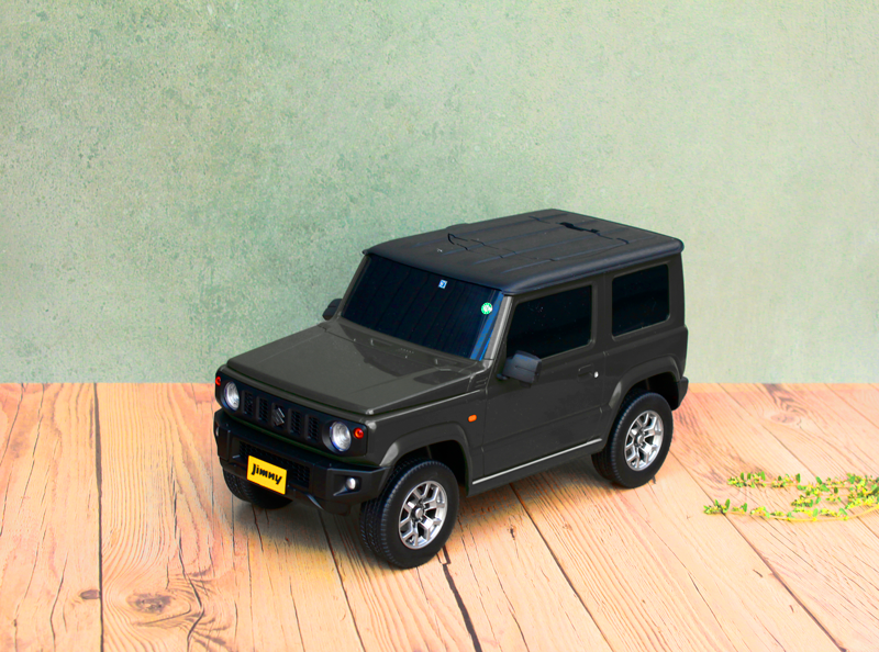 ウェットティッシュケース『JIMNY』に新色「ブラック」予約開始