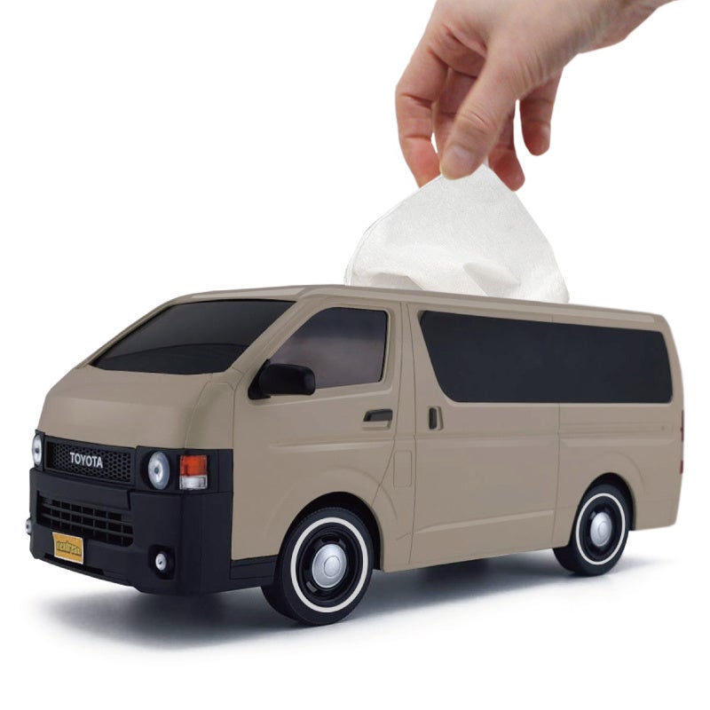 リアル！！丸目ハイエースのティッシュケース、成田空港で2月より販売