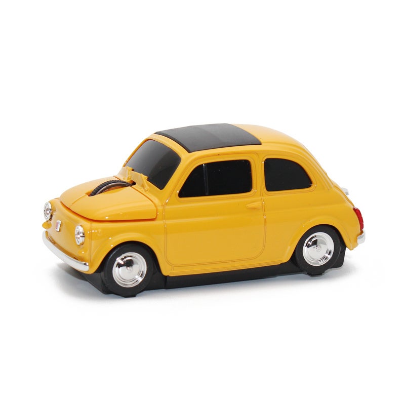 遊び心たっぷり！ FIAT 無線マウスが『FIAT CAFFE SHOTO』に登場