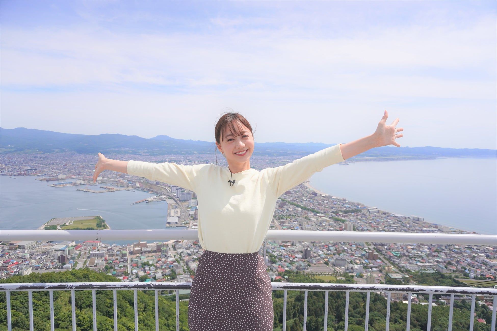 高田秋 函館訪問時の写真