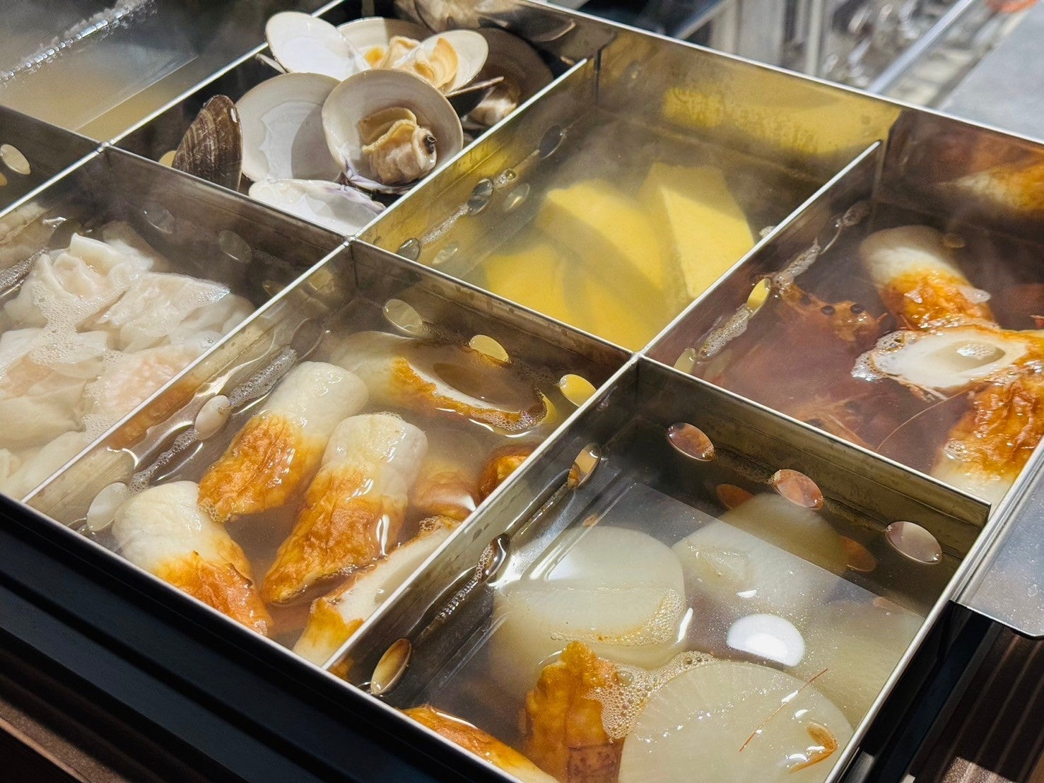 魚介だしベースの白おでん