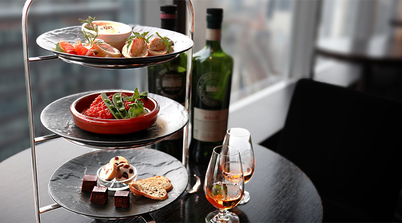 SMWSハイティーセット　※写真は1名分