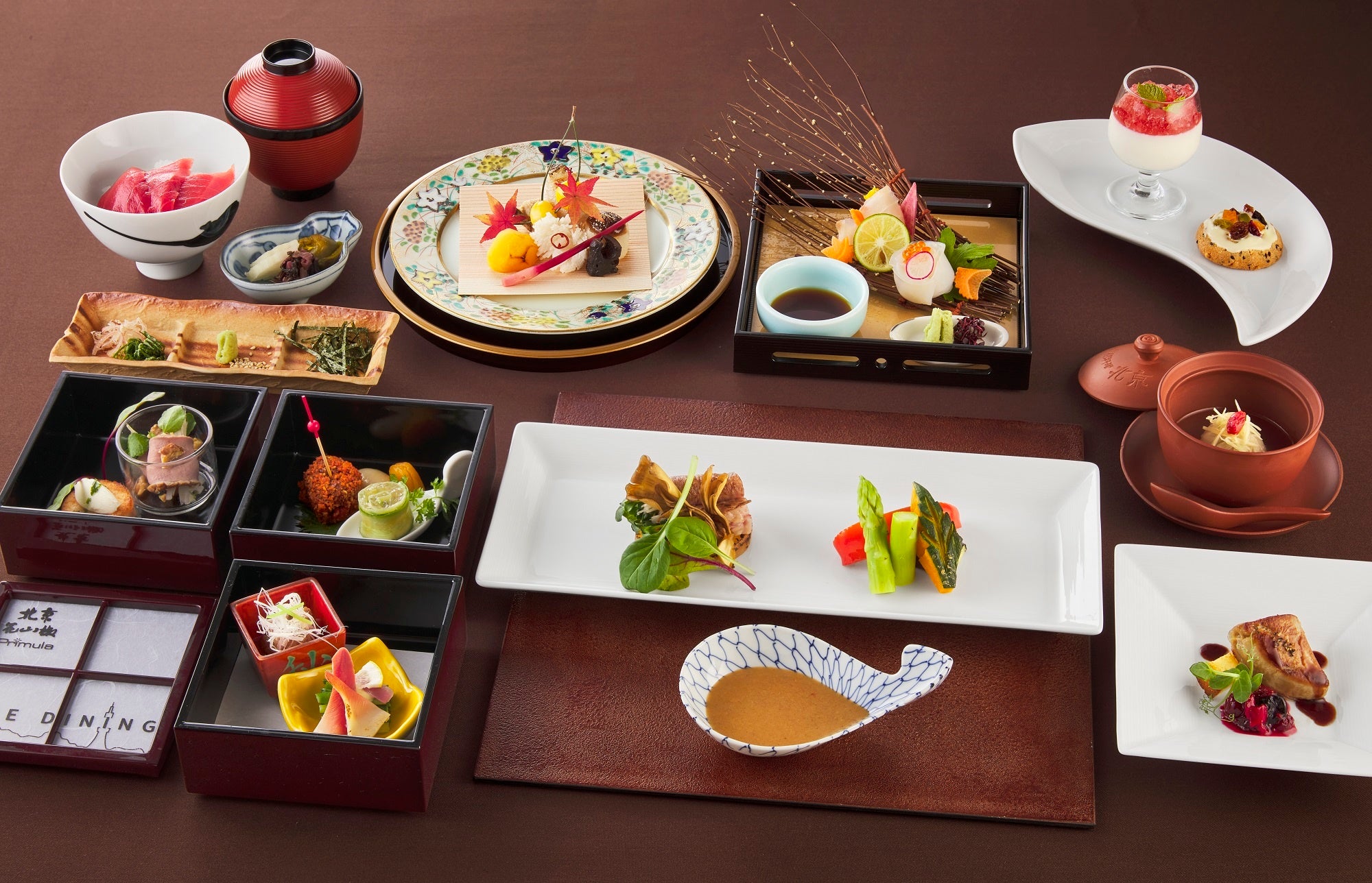 展示会とコラボした「シグネチャーコース」12,000円（税サ込）