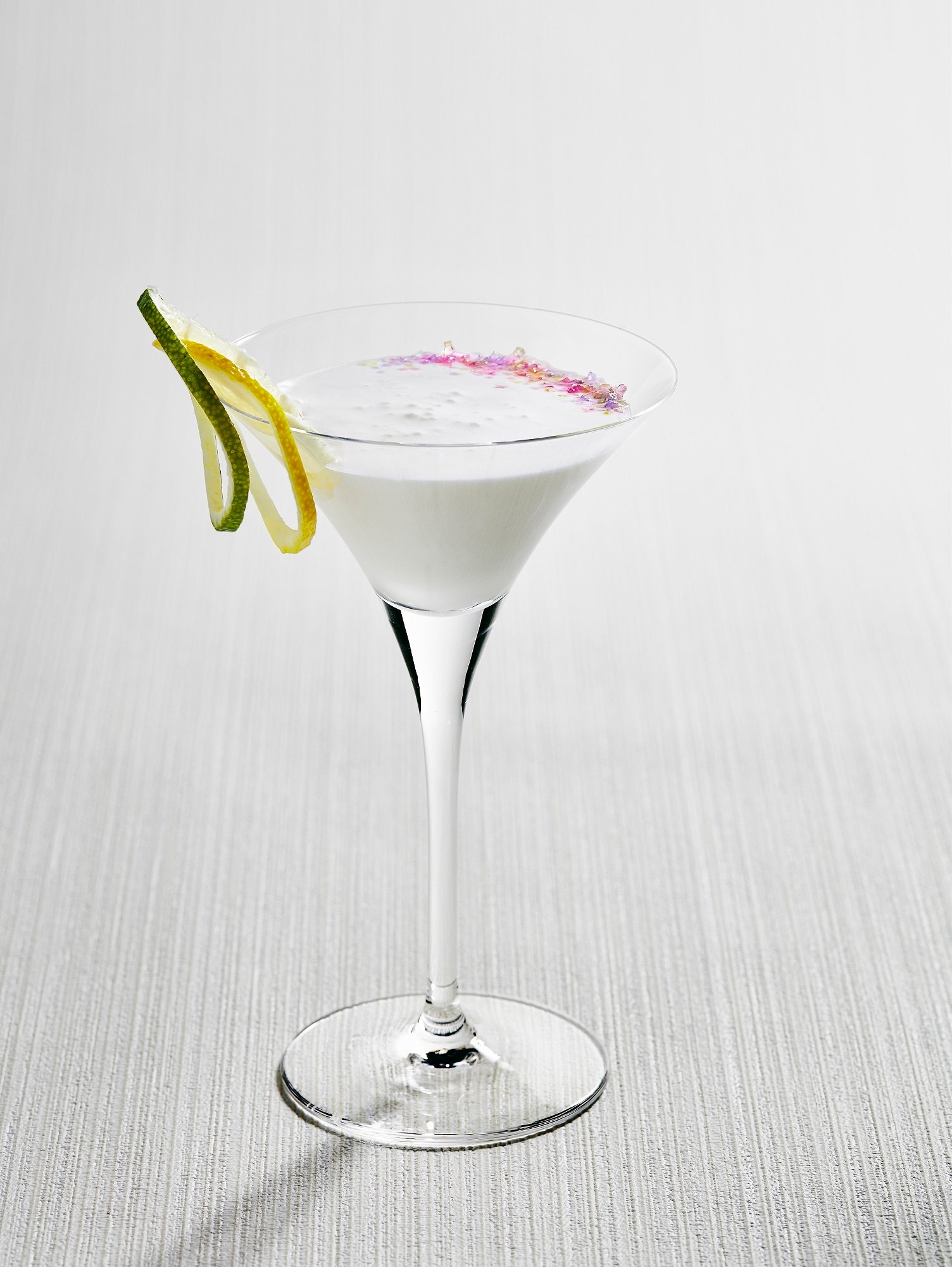 展示会とコラボしたカクテル「初咲 -うい-」　1,500円（税サ込）