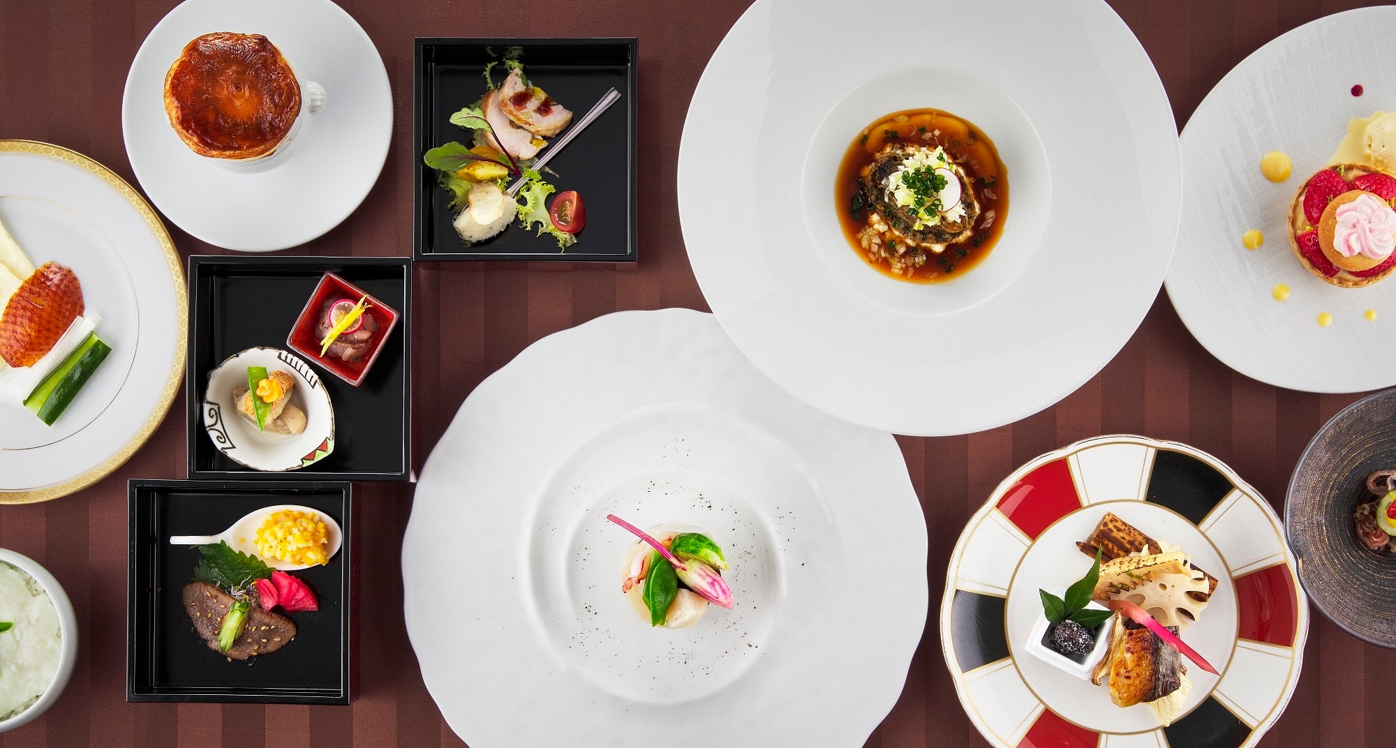 展示会とコラボした「シグネチャーコース」12,000円（税サ込）