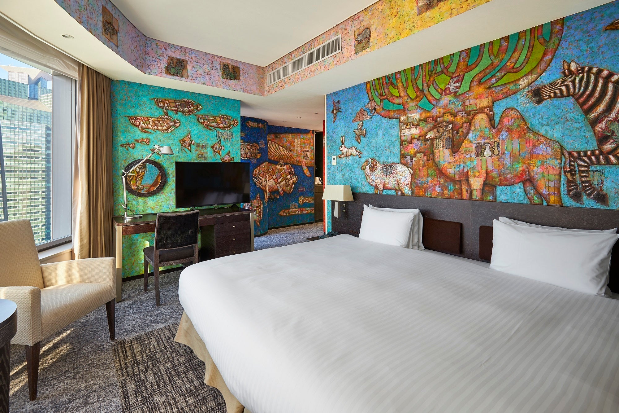 反対側から見た、お部屋の内観