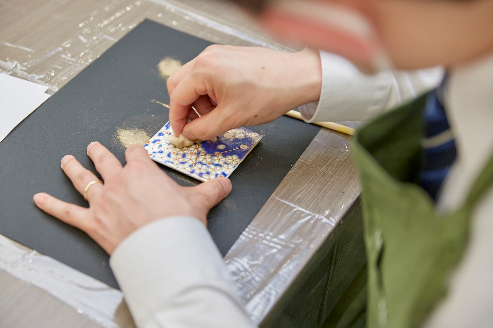 5.【蒔き】の様子