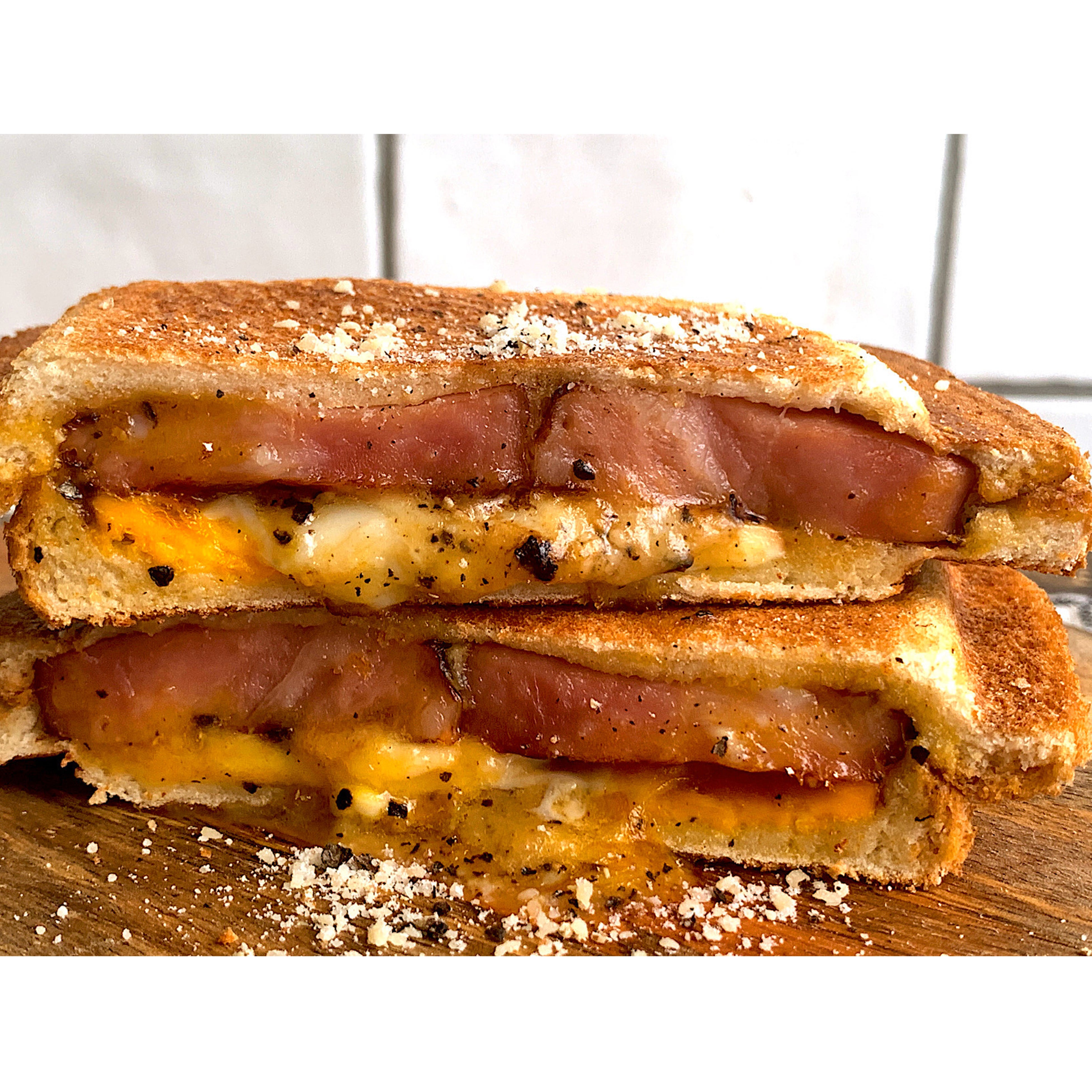 ［サ飯］カルボナーラホットサンド