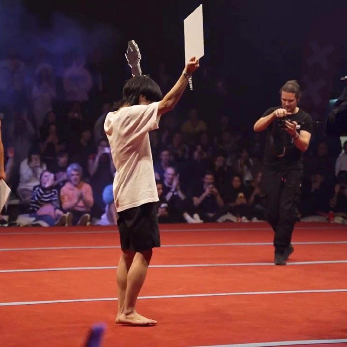 前人未到の３連覇達成を決めた！