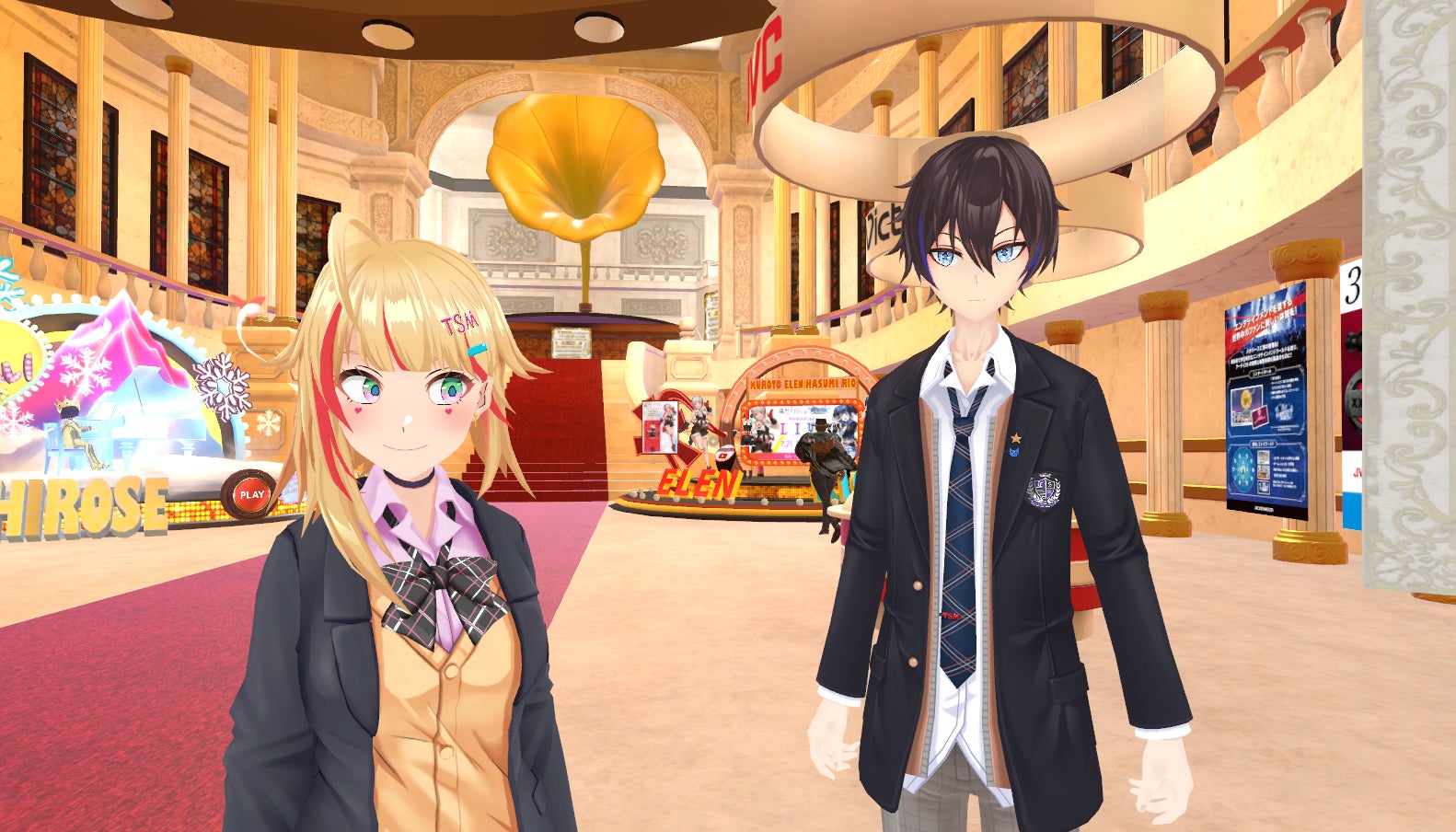 「JVCケンウッド」ブースには東木響と冬崎光も