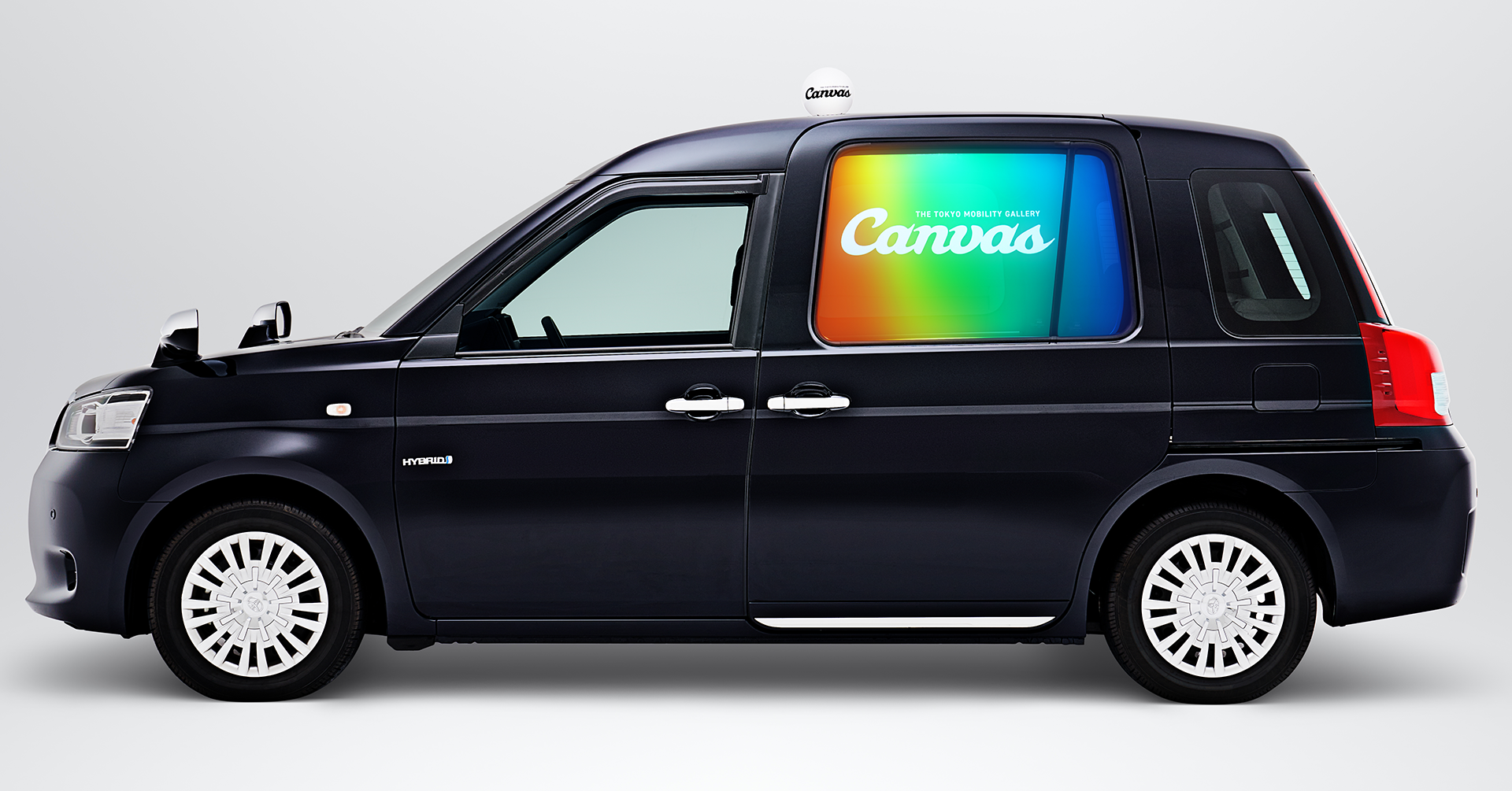 モビリティ車窓メディア「Canvas」