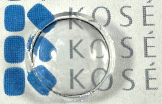 図4　複合ゲルの透明性