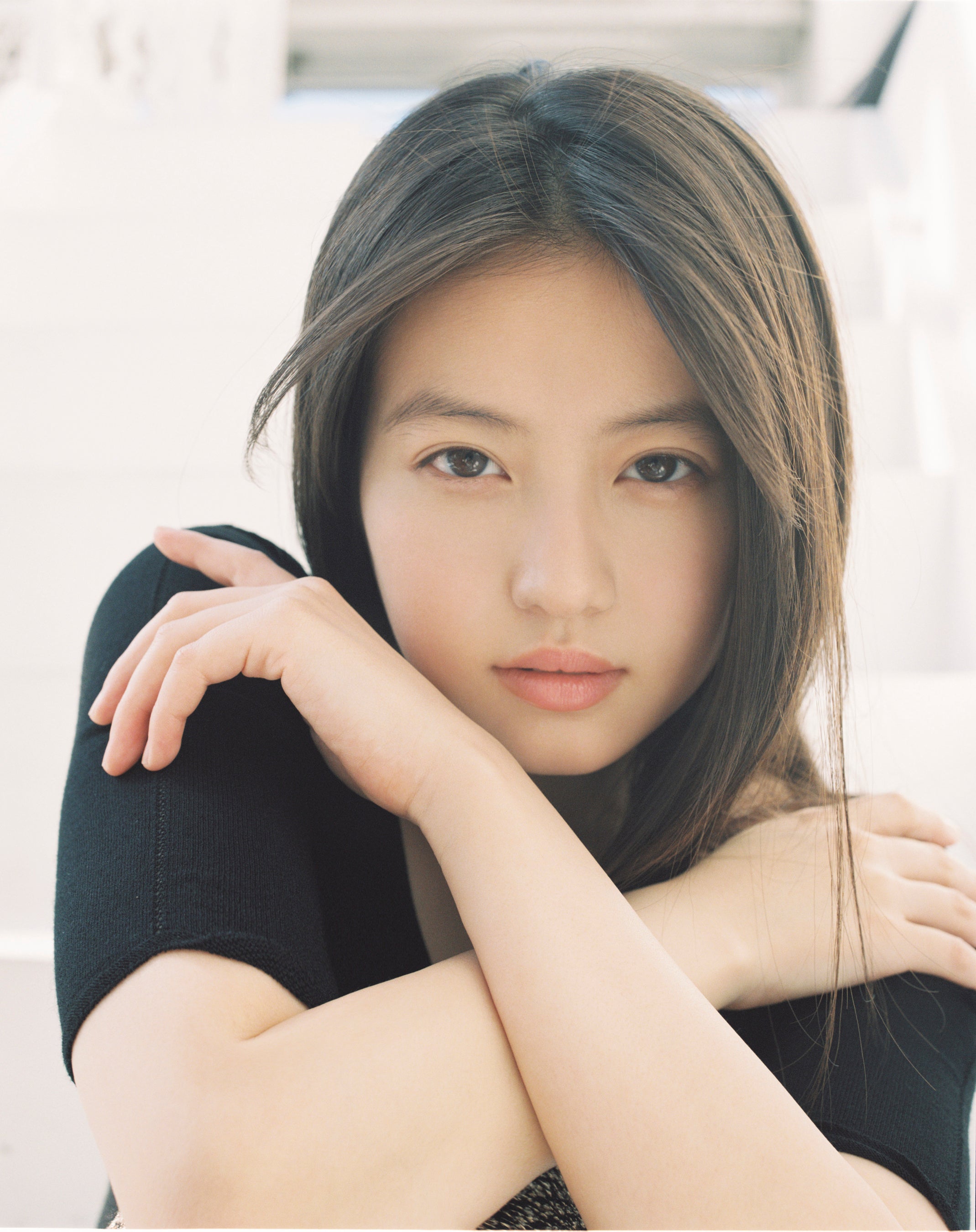 朝ドラ俳優今田美桜さん愛用ブランド☆ベルト付バレルジーンズ 今田美桜 165ぺ-ジ|アンティーク、コレクション