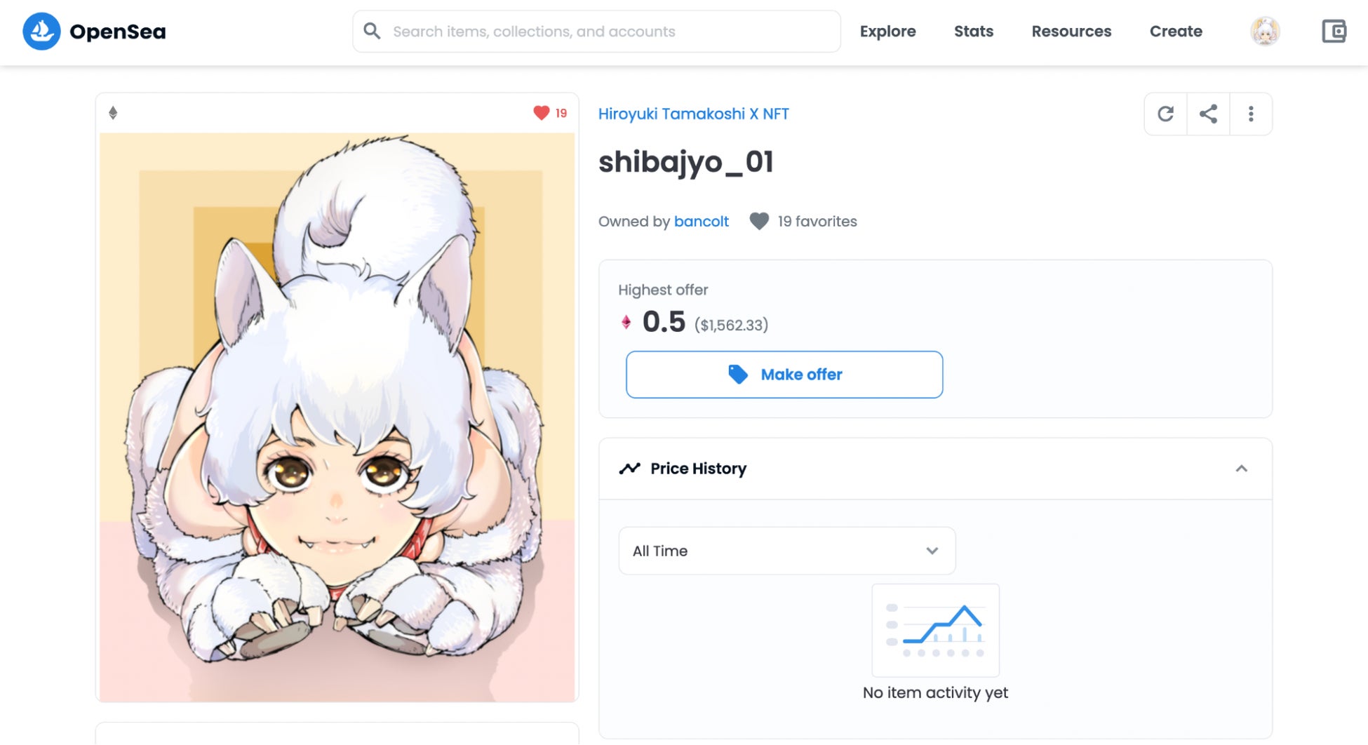 漫画家 玉越博幸先生のnftアートがopenseaにて0 5eth 約万円 で落札 テレビ朝日新番組 お願い ランキング Presents そだてれび で放送中 エモエフティーやってみた 共同企画 Cryptogames株式会社のプレスリリース 漫画家 玉越博幸先生のnftアートがopenseaにて0 5eth 約万円 で落札 テレビ朝日新番組 お願い ランキング Presents そだてれび で放送中 エモエフティーやってみた 共同企画 Cryptogames株式会社のプレスリリース