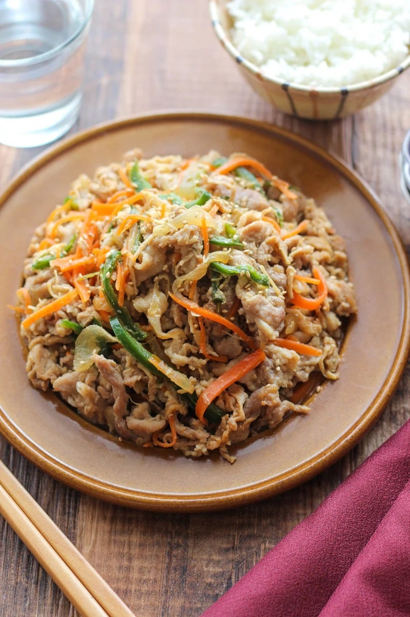 「揉んで焼くだけ！豚こまのプルコギ風」 byみくぽん