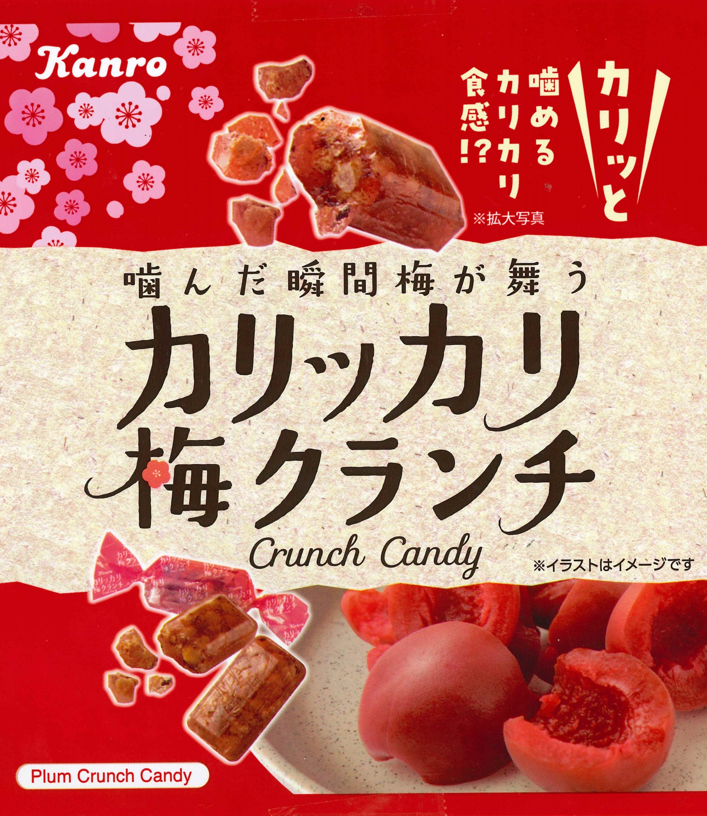 噛んだ瞬間梅が舞う、クセになるカリカリ食感！ カンロ「カリッカリ梅