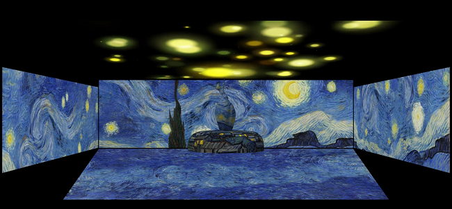 花を愛した画家 モネ、ルノワール、ゴッホ ～デジタルで描かれる植物と絵画の世界～②(イメージ)