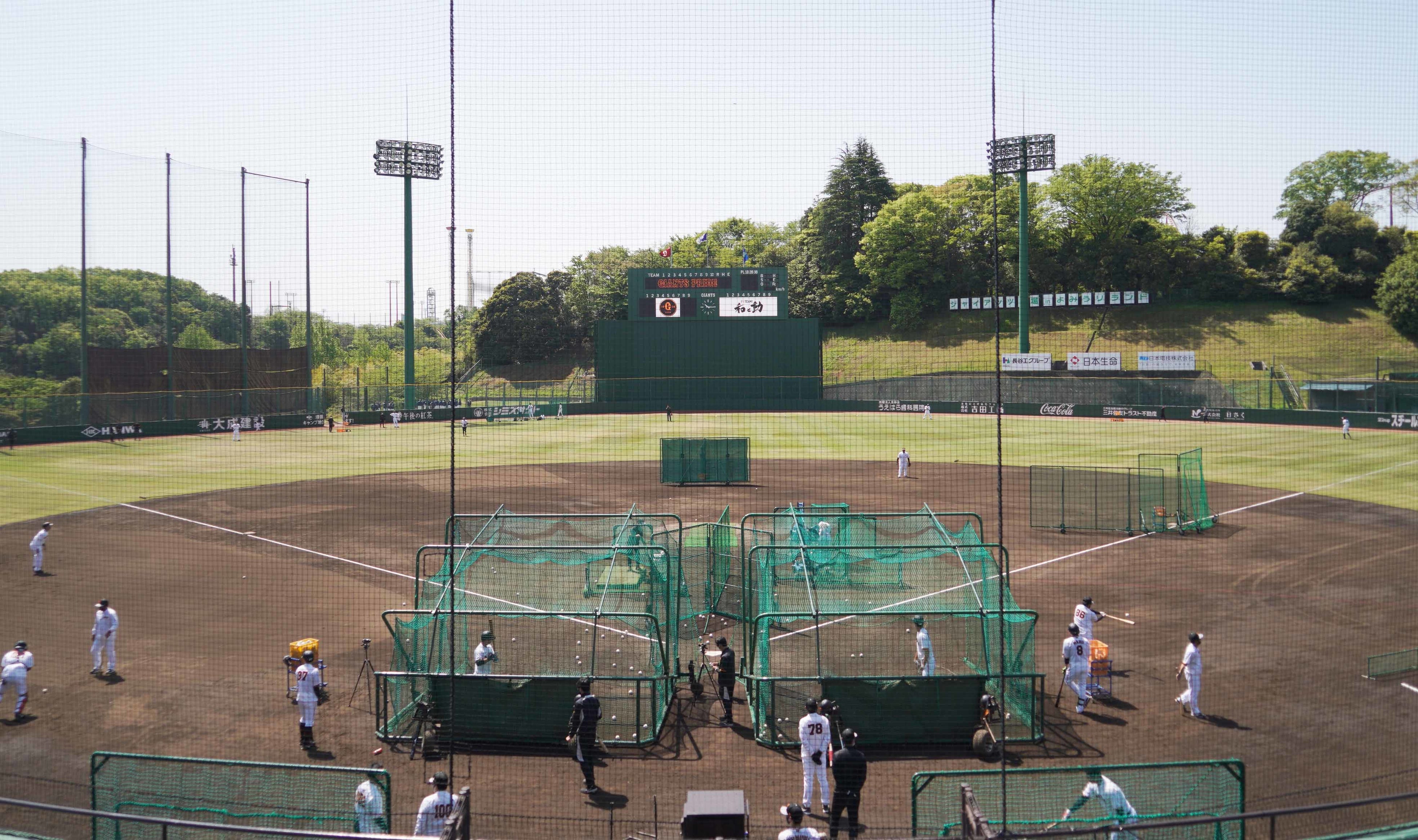 練習見学(画像は昨年の様子)