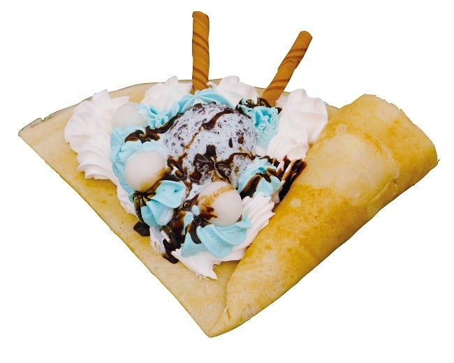 もちチョコミント(クレープ)