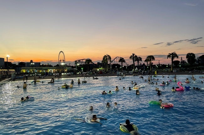 ナイトプール②