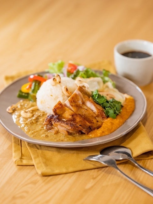 Hey!Riccio 「グリルチキンとバターチキンカレー」税込800円