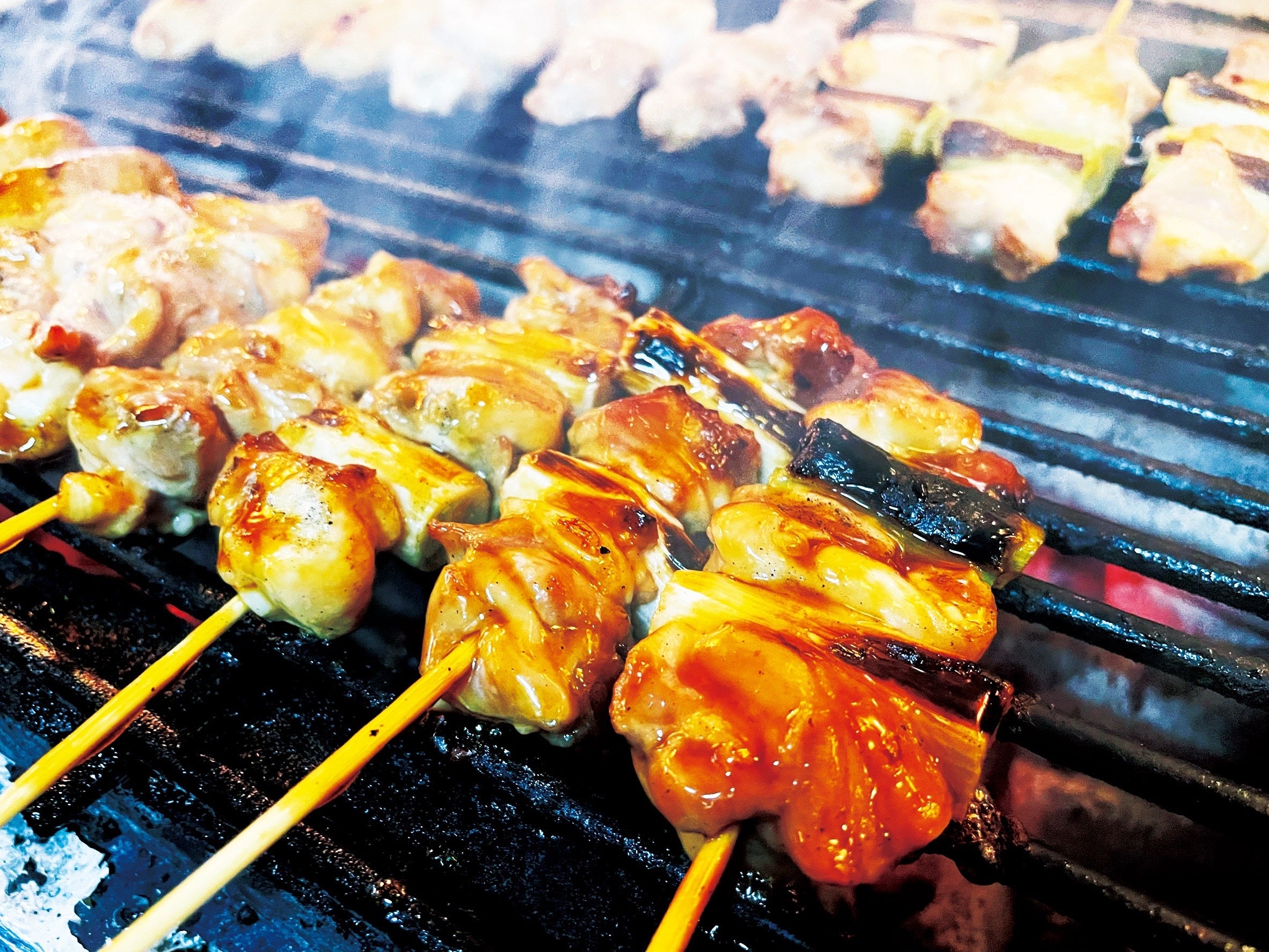 炭火焼麒麟児「焼き鳥　130円～」