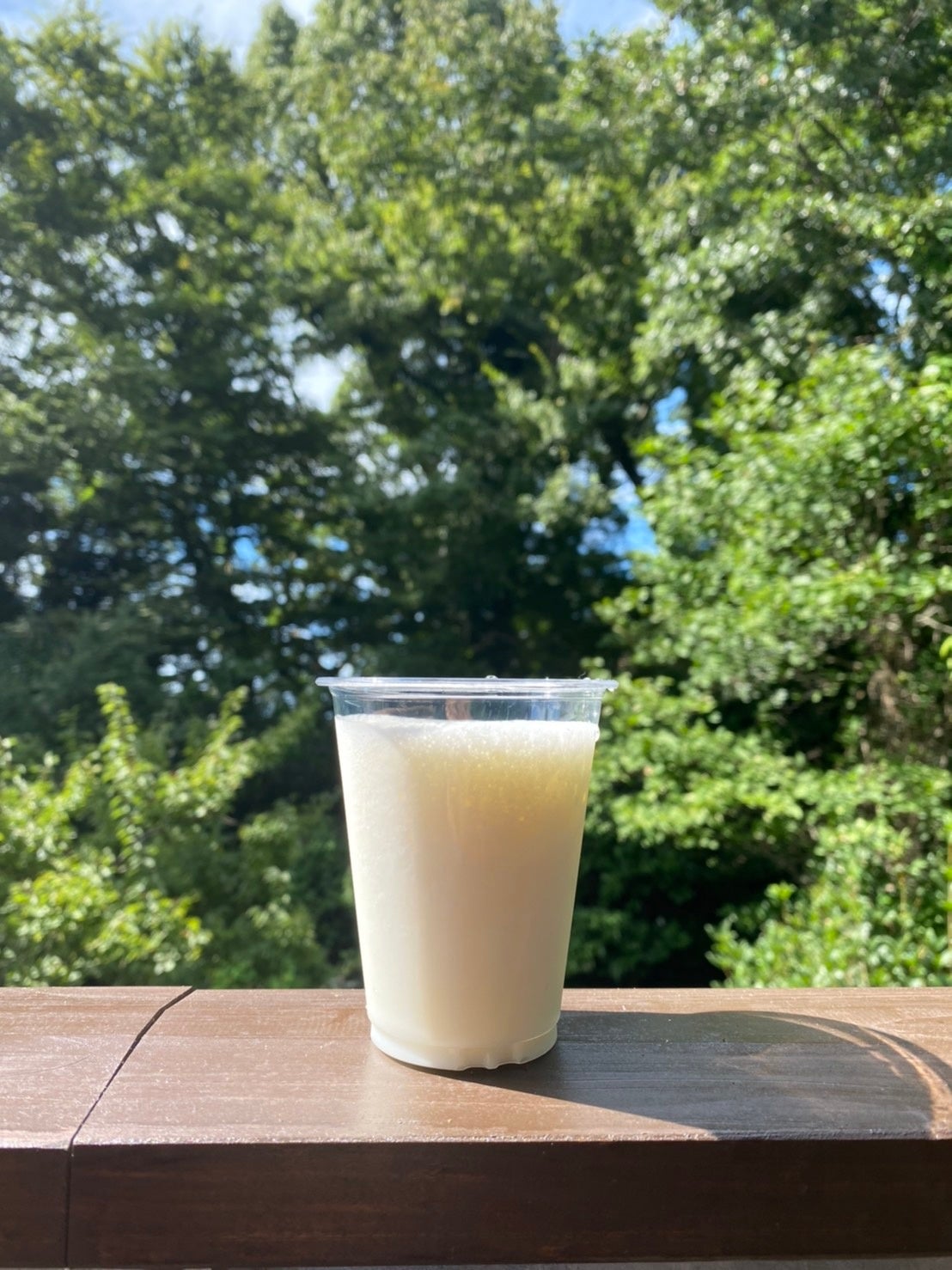 稲城の梨を使ったスムージー